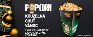 Vánoční popcorn!