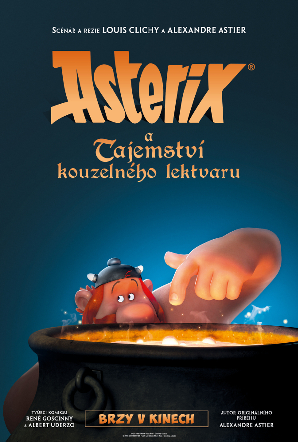 Asterix a tajemství kouzelného lektvaru poster
