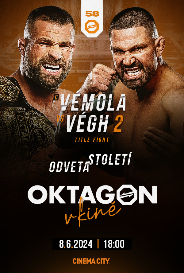 OKTAGON 58: VÉMOLA vs. VÉGH 2 poster