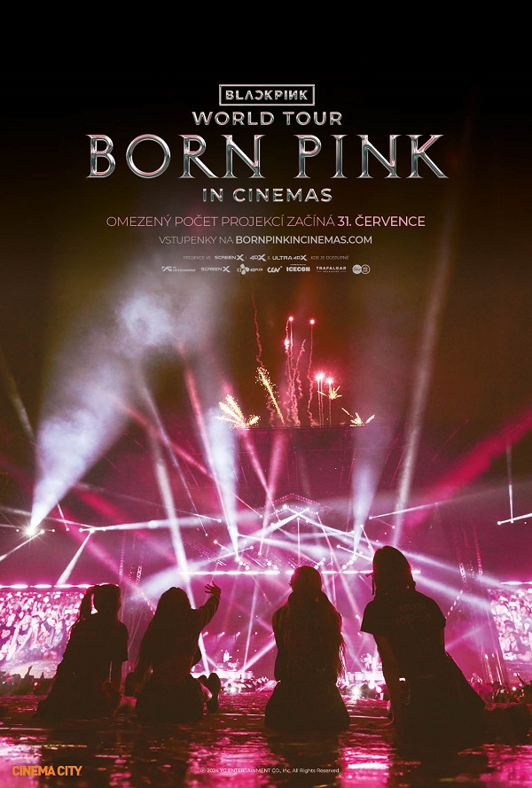 BLACKPINK WORLD TOUR [BORN PINK] IN CINEMAS poster