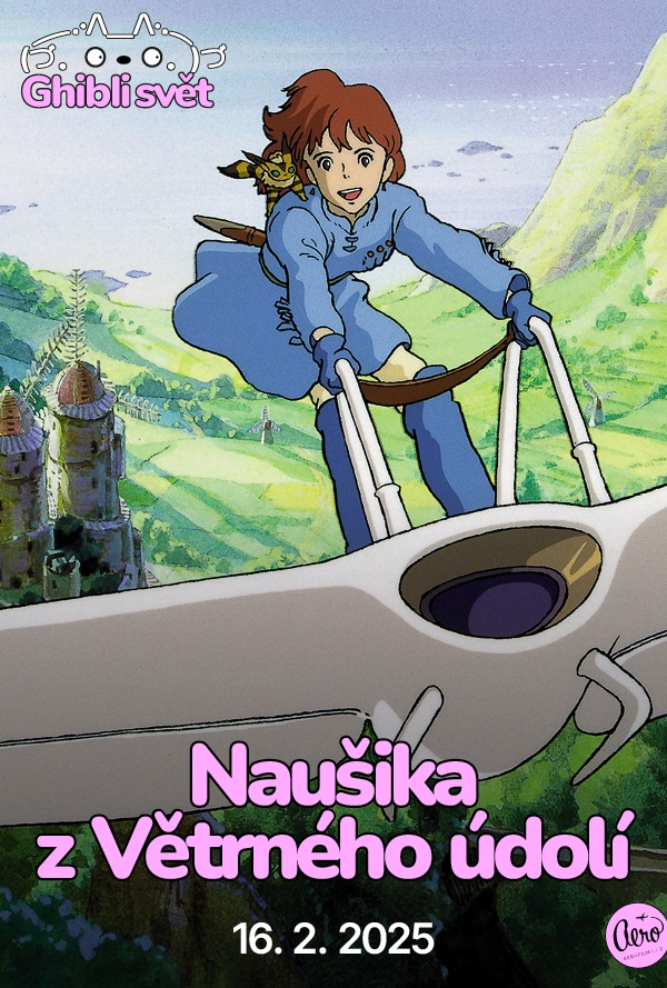 GHIBLI WORLD: Naušika z Větrného údolí poster