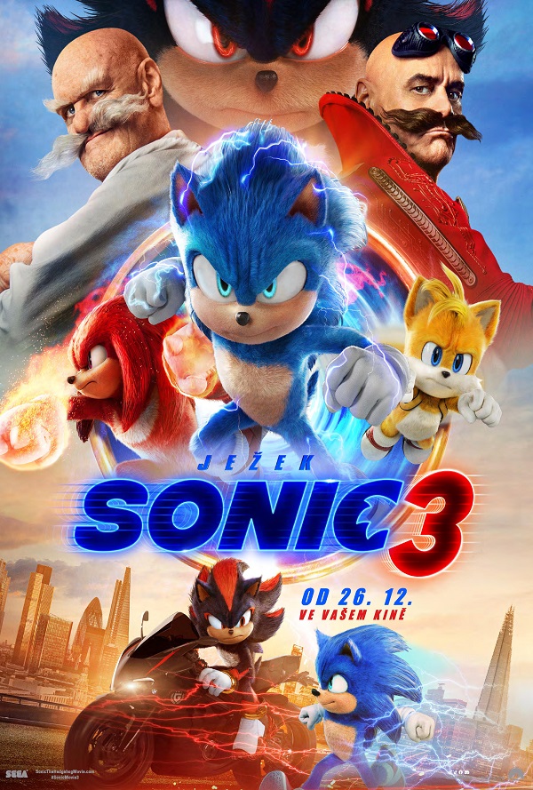 Ježek Sonic 3 poster