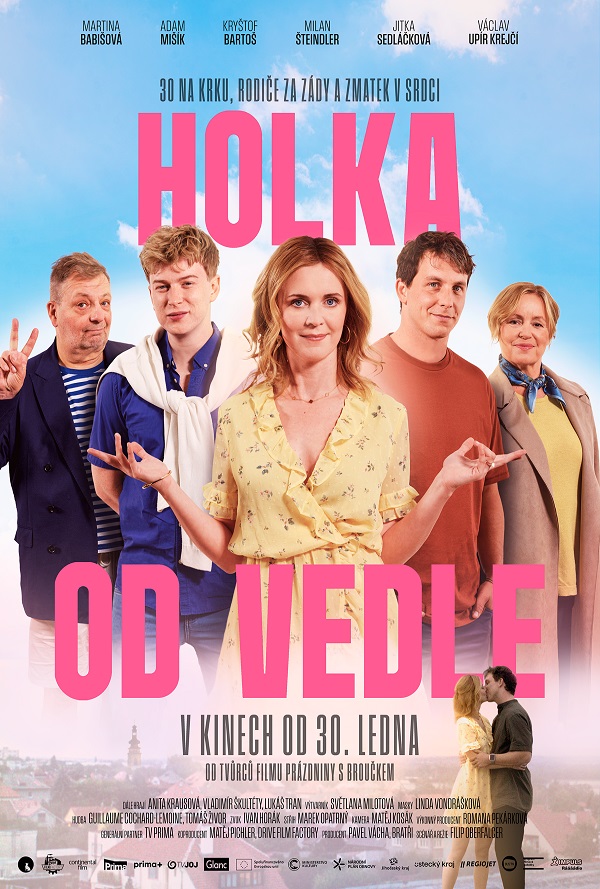 Holka od vedle poster